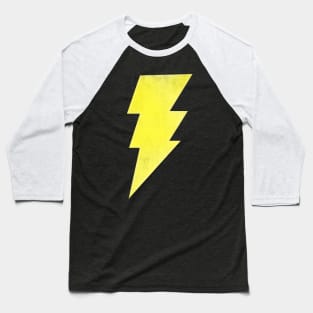 Black Lightning Baseball T-Shirt